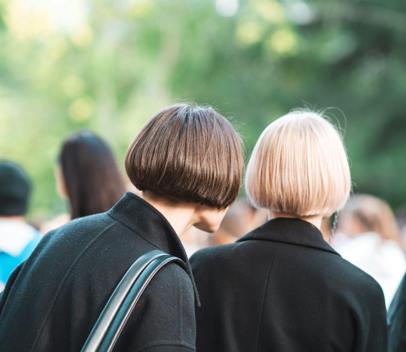 Three different easy updo hairstyles displayed side by side