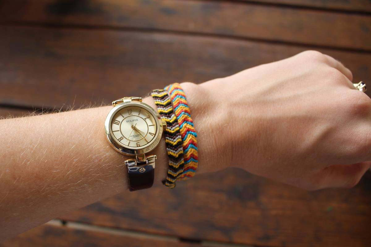 Woman watch and bracelets